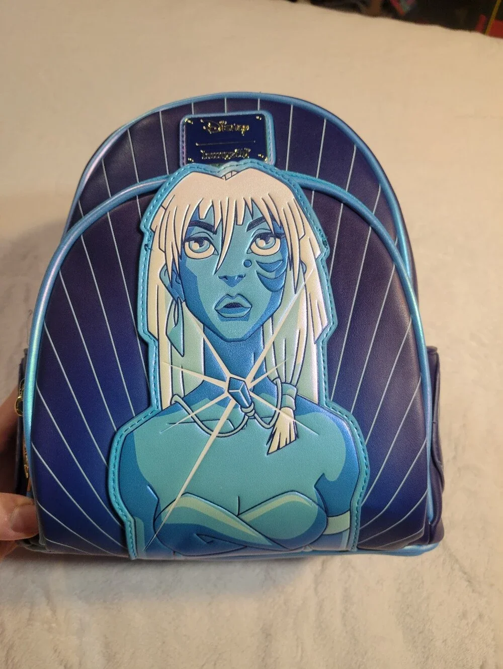 Atlantis The Lost Empire Kida Glow In The Dark Mini Backpack And Wallet NWT